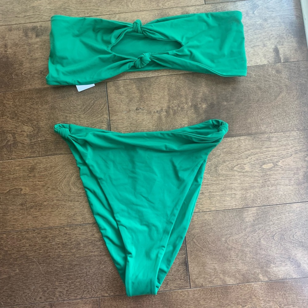Dippin Daisys Green Bikini